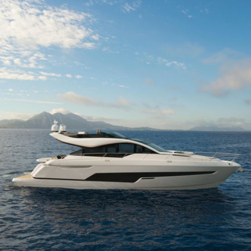 Motoryacht für Kreuzfahrten - Phantom 65 - Fairline - Flybridge / 3 Kabinen / 4 Kabinen