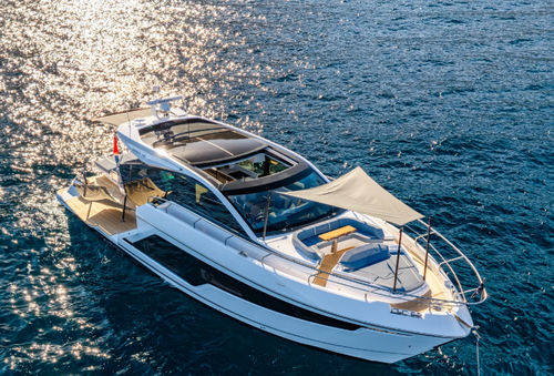 Motoryacht für Kreuzfahrten - Targa 58 GTO - Fairline - Open / Hardtop / Innenborder