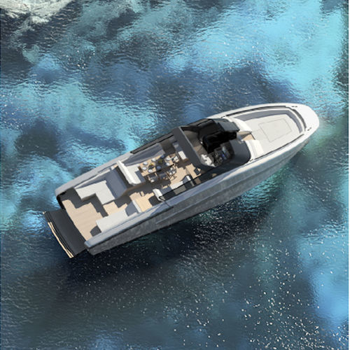 Motoryacht für Kreuzfahrten - P54 - Fiart Mare - Open / mit Doppelkonsole / 2 Kabinen