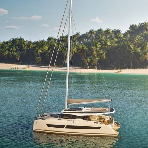 Katamaran - 41 - Fountaine Pajot Catamarans - für Kreuzfahrten / 3 Kabinen / Bugspriet