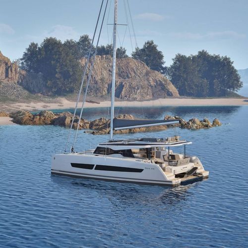 Katamaran - 44 - Fountaine Pajot Catamarans - für Kreuzfahrten / 2 Kabinen / 3 Kojen