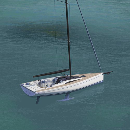 Daysailer-Segelboot - GS BLUE - Grand Soleil Yachts - 1 Kabine / Bugspriet / mit Doppelsteuerrad