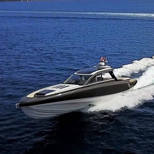Express-Cruiser / Stern-Drive - BLADERUNNER 45 GT - ICE MARINE - Diesel / dreimotorig / Hardtop