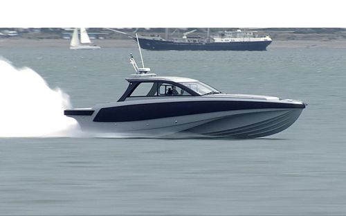 Patrouillenboot - BLADERUNNER 45 INTERCEPTOR - ICE MARINE - Sternantrieb / Außenborder / Diesel