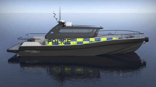 Patrouillenboot Berufsschiff - Santoku C-PPC - ICE MARINE - Arbeitsboot / Innenborder / Außenborder