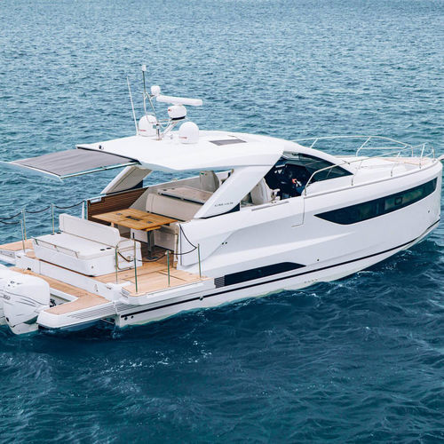 Express-Cruiser / Außenborder - DB/43 OB - Jeanneau - Motorboats - dreimotorig / Hardtop / für Kreuzfahrten