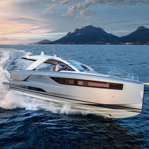 Express-Cruiser / Innenborder - DB/43 IB - Jeanneau - Motorboats - zweimotorig / Hardtop / für Kreuzfahrten