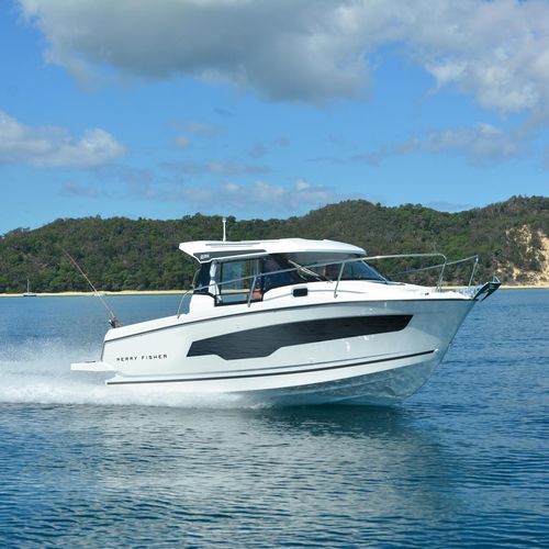 Angelboot für Tagesfahrten / Außenborder - MERRY FISHER 695 - Jeanneau - Motorboats - mit Steuerhaus / max. 8 Personen / mit Kabine