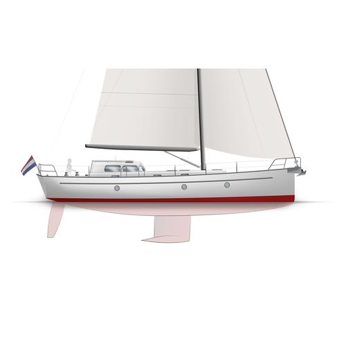 Segelboot für Kreuzfahrten - BESTEVAER 45ST PURE MATE - KM Yachtbuilders - Aluminium / Kutter