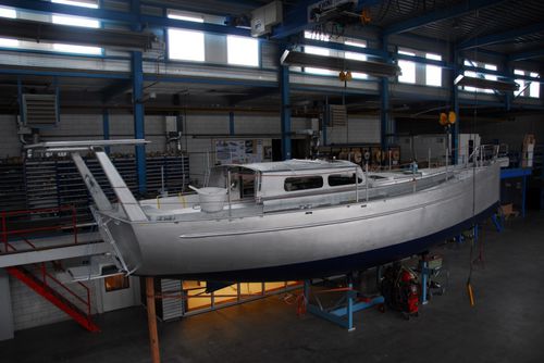 Segelboot für Kreuzfahrten - BESTEVAER 49ST ZENITH - KM Yachtbuilders - Aluminium / Kutter