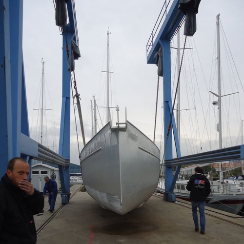 Segelboot für Kreuzfahrten - BESTEVAER 45ST  JONGEDAME - KM Yachtbuilders - Aluminium