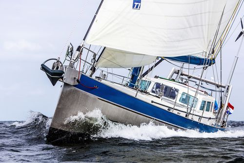Segelyacht für Kreuzfahrten - BESTEVAER ANABEL - KM Yachtbuilders - mit offenem Heck / Aluminium / mit einziehbarem Kiel