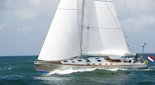 Segelyacht für Kreuzfahrten - Stadtship 70 RED ROOSTER - KM Yachtbuilders - 4 Kabinen / mit offenem Heck / Aluminium