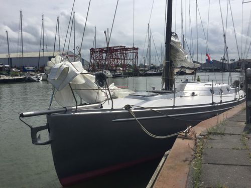 Segelboot für sportliches Fahrtensegeln - KOOPMANS 37 - KM Yachtbuilders - Regatta / Aluminium / mit einziehbarem Kiel
