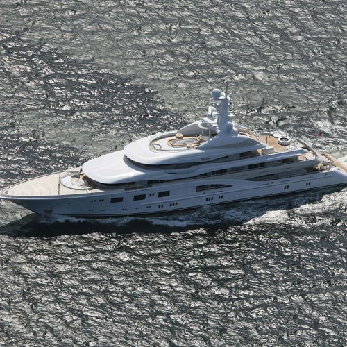 Megayacht für Kreuzfahrten - VALERIE - Lurssen Yachts - Flybridge