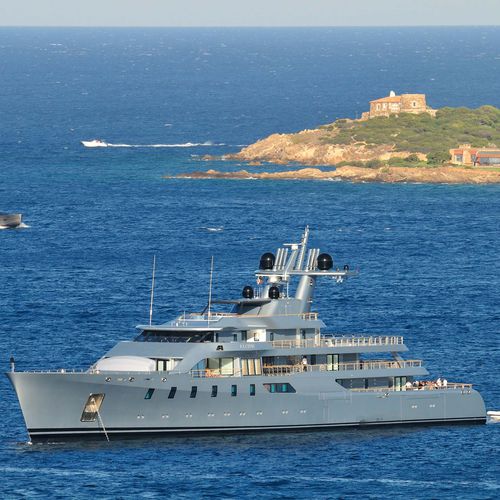 Megayacht für Kreuzfahrten - PACIFIC - Lurssen Yachts - Flybridge / mit Helikopterdeck