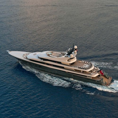 Megayacht für Kreuzfahrten - PHOENIX² - Lurssen Yachts - Raised Pilothouse / mit Helikopterdeck / mit Pool