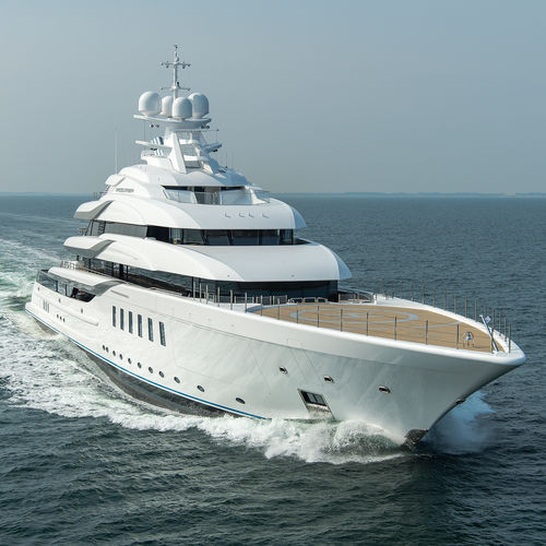 Megayacht für Kreuzfahrten - MADSUMMER - Lurssen Yachts - Raised Pilothouse / mit Pool / mit Helikopterdeck