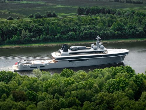 Megayacht für Kreuzfahrten - Nausica&auml; - Lurssen Yachts - für Expeditionen / Versand / Raised Pilothouse