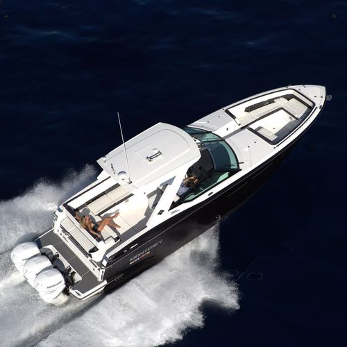 Express-Cruiser / Außenborder - 385SS - Monterey Boats - dreimotorig / Open / mit Doppelkonsole