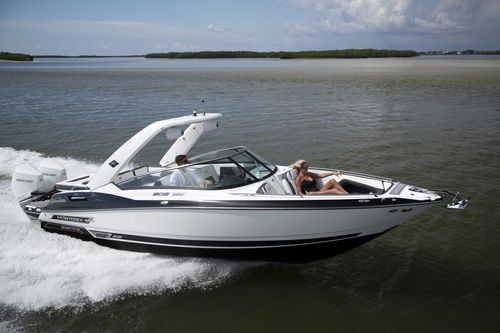 Außenborder-Runabout - 305SS - Monterey Boats - zweimotorig / mit Doppelkonsole / Bowrider