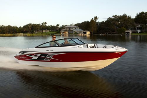 Innenborder-Runabout - M-22 - Monterey Boats - mit Doppelkonsole / Bowrider / Open