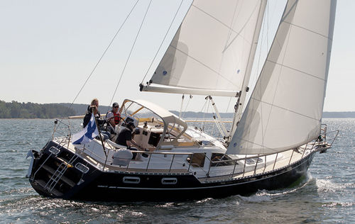 Segelboot für Kreuzfahrten - 37 - Nauticat - 2 Kabinen / mit Decksalon