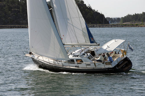 Segelboot für Kreuzfahrten - 385 - Nauticat - 2 Kabinen / mit Decksalon