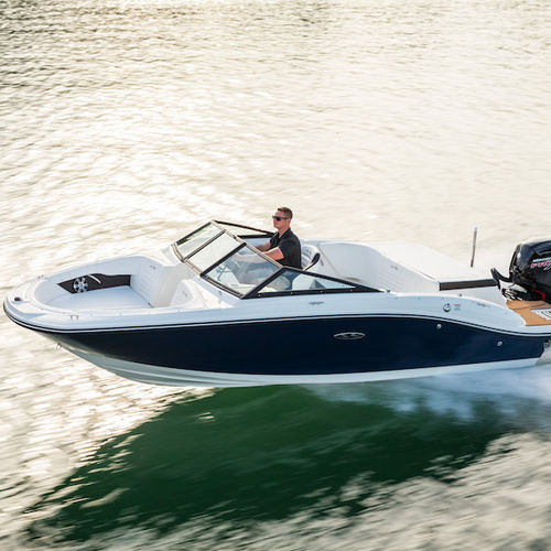 Außenborder-Runabout - SPX 190 OB - Sea Ray - mit Doppelkonsole / Bowrider / Open