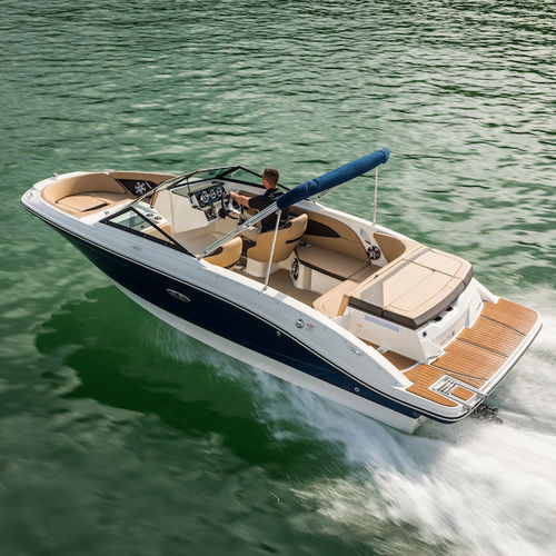 Innenborder-Runabout - SPX 210 - Sea Ray - mit Doppelkonsole / Bowrider / Open