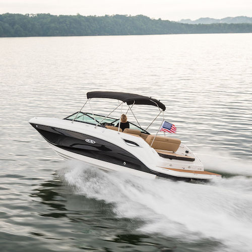 Deck-Boat / Innenborder - SDX 250 - Sea Ray - mit Doppelkonsole / Open / Wakeboard