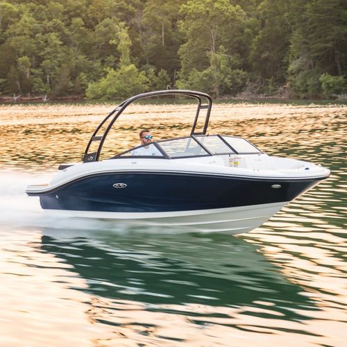 Innenborder-Runabout - SPX 190 - Sea Ray - mit Doppelkonsole / Bowrider / Open