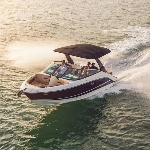 Außenborder-Runabout - SLX 260 OB - Sea Ray - mit Doppelkonsole / Bowrider / Open