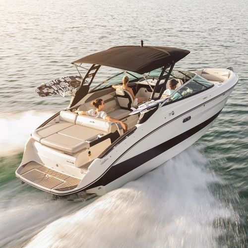 Innenborder-Runabout - SLX 260 SURF - Sea Ray - mit Doppelkonsole / Bowrider / Open