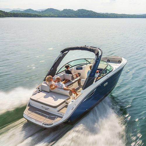 Stern-Drive-Runabout - SDX 230 - Sea Ray - mit Doppelkonsole / Bowrider / Open