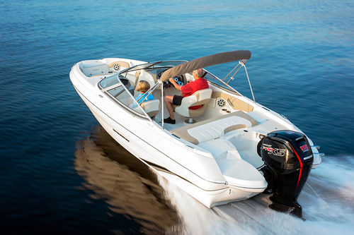 Außenborder-Runabout - 204LR - Stingray Boats - mit Doppelkonsole / Bowrider / Wasserski
