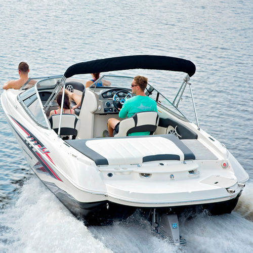 Innenborder-Runabout - 208LR - Stingray Boats - mit Doppelkonsole / Bowrider / Wasserski