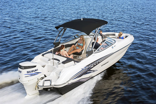 Deck-Boat / Außenborder - 234LR - Stingray Boats - mit Doppelkonsole / Wakeboard / Wasserski