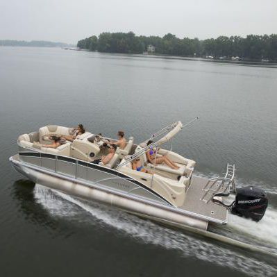 Außenborder-Pontonboot - S3 Port - Sylvan Pontoons - max. 13 Personen