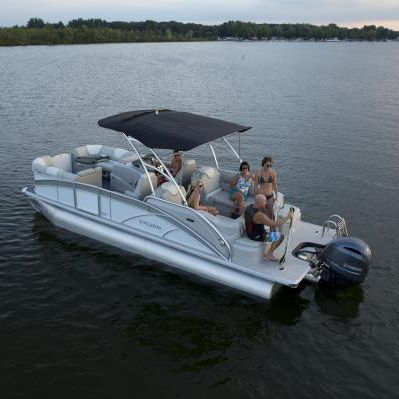 Außenborder-Pontonboot - S5 - Sylvan Pontoons - max. 14 Personen