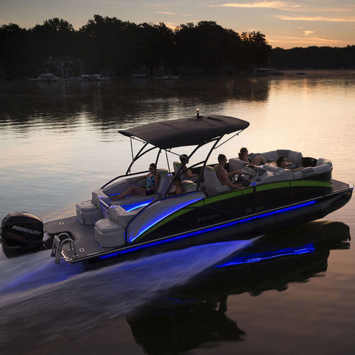 Außenborder-Pontonboot - S5 Extreme - Sylvan Pontoons - tri-tube / max. 14 Personen