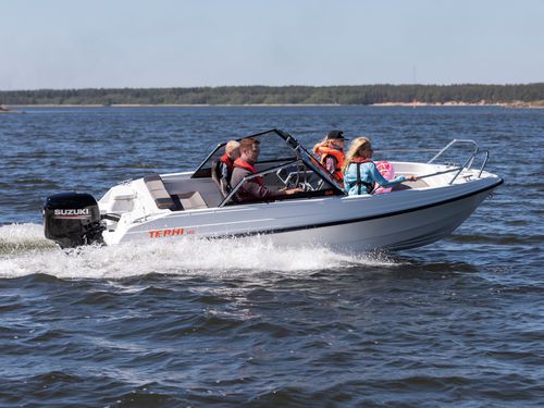 Außenborder-Runabout - 480 BR - Terhi Oy - mit Doppelkonsole / Bowrider / Open
