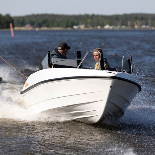 Außenborder-Runabout - 480  - Terhi Oy - mit Doppelkonsole / Open / Wasserski