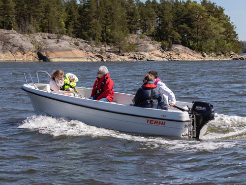 Offenes Boot / Außenborder - 450 - Terhi Oy - Open / Sportfischer / max. 5 Personen
