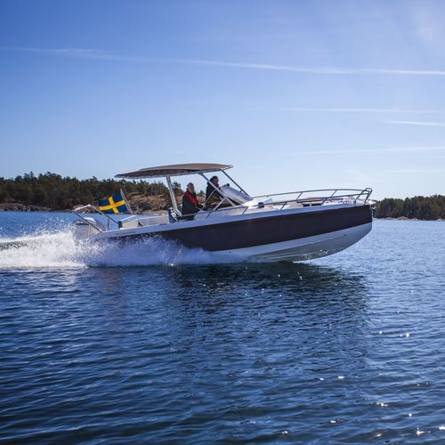 Außenborder-Konsolenboot - SR28 CC - Windy - mit Mittelkonsole / max. 8 Personen / Sonnendeck