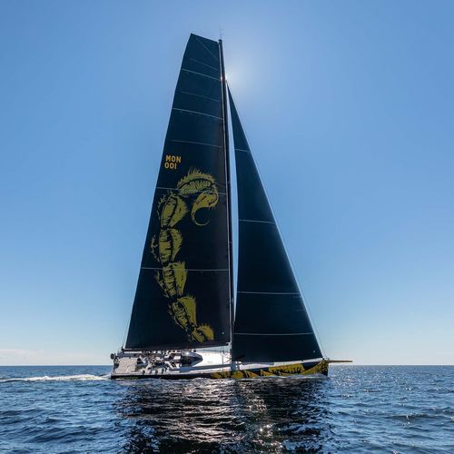 Segel-Superyacht / Regatta - ClubSwan 125 - Nautor Swan - mit offenem Heck / Sloop / Bugspriet