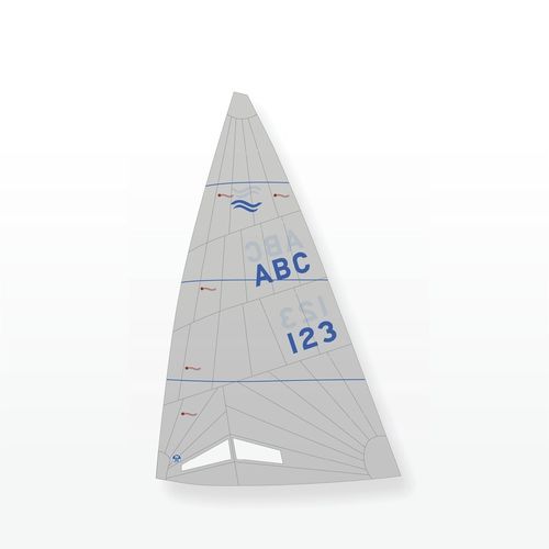 Großsegel - GS-4 - North Sails Sailmaking - für Jolle / Polyester / Carbon