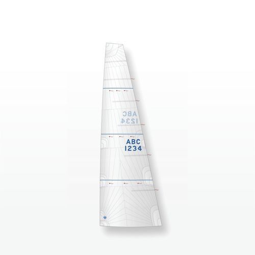 Großsegel - SQUARE TOP - North Sails Sailmaking - für Regattasegelboot / für Jolle / Membran