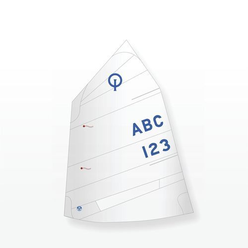 Großsegel - North Sails Sailmaking - für Jolle / Polyester / Optimist