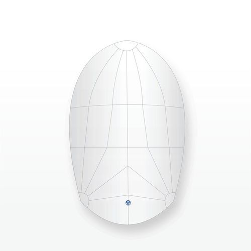 Vorwind Segel - VMG-3 - North Sails Sailmaking - Spinnaker / für Jolle / Etchells